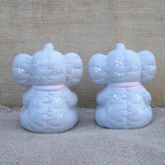 Vintage Toy Elephant Ceramic Salt & Pepper Shaker Set - Picture 5 of 16